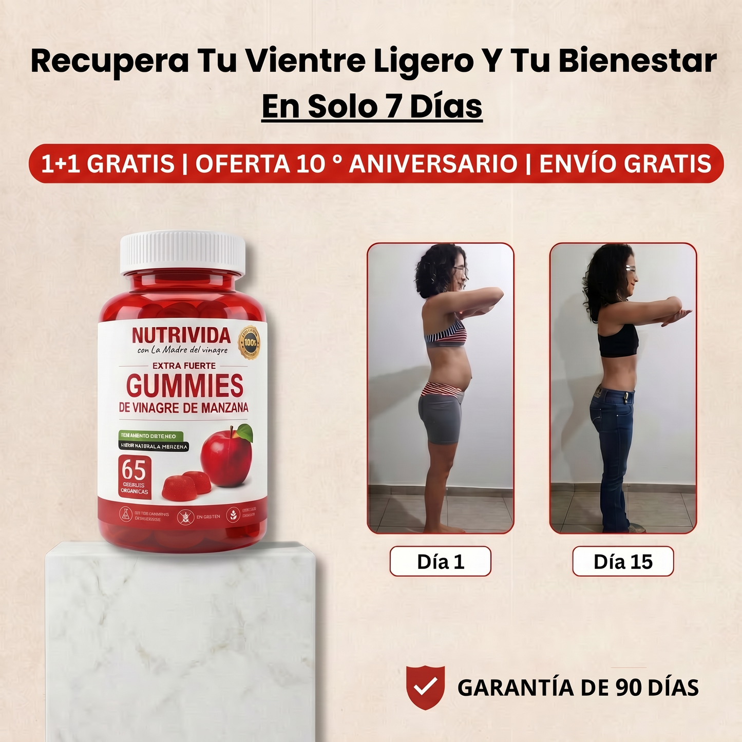 Elimina La Hinchazón Y Recupera Tu Confianza - Desde El Día 1